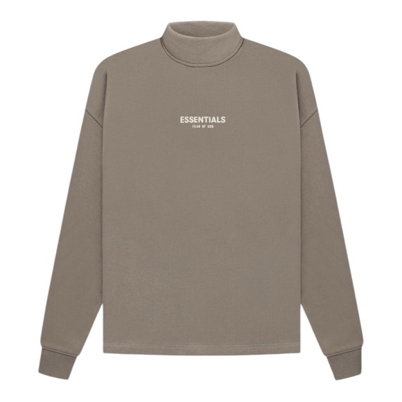 Essentials Tops - Essentials Fear of God relaxed Modneck